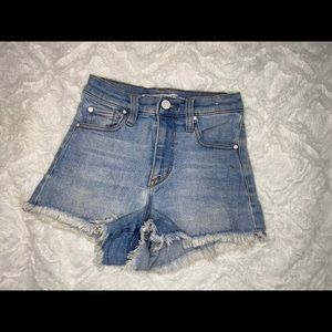 Celebrity Pink High Waisted Light Blue Jean short